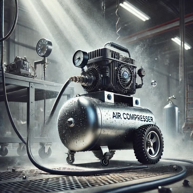Industrial compressor and spare-parts equipment